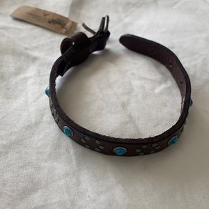 American eagle bracelet leather